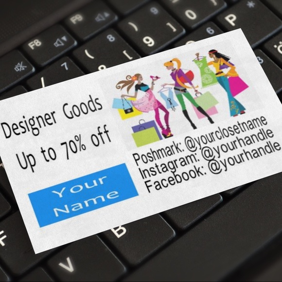 posherswag office 0 custom business cards poshmark posherswag office 0 custom